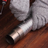 Hjemix | Anti-Cut Hansker 5 Grad Sikkerhets Kuttsikker Stikkbestandig Rustfritt Stål