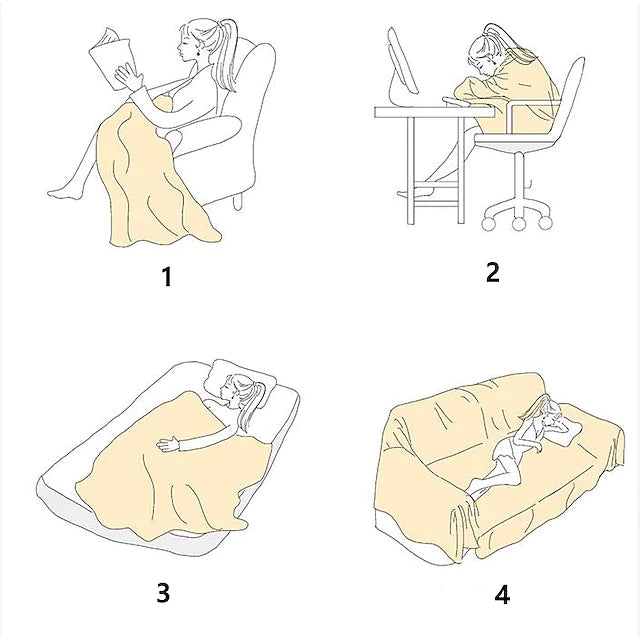 Hjemix | Anti-ripes katte-sofa teppe