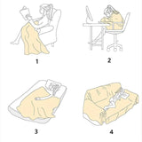 Hjemix | Anti-ripes katte-sofa teppe