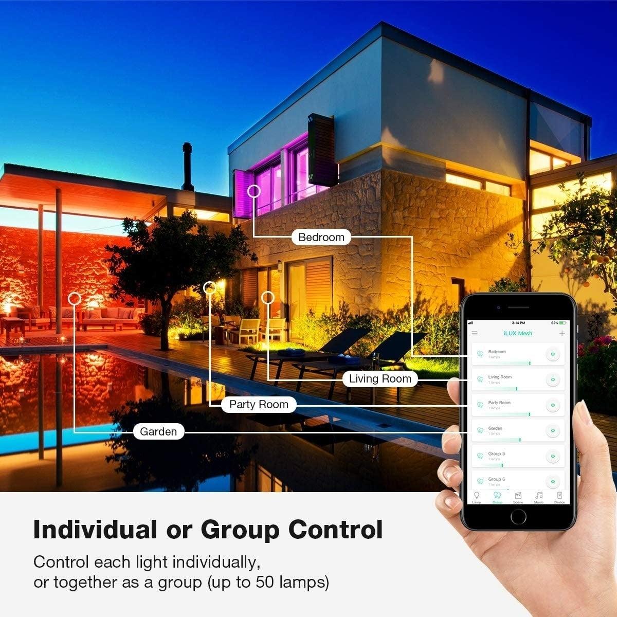 Hjemix | App Kontroll Ledningslys for Juletre Dekorasjon