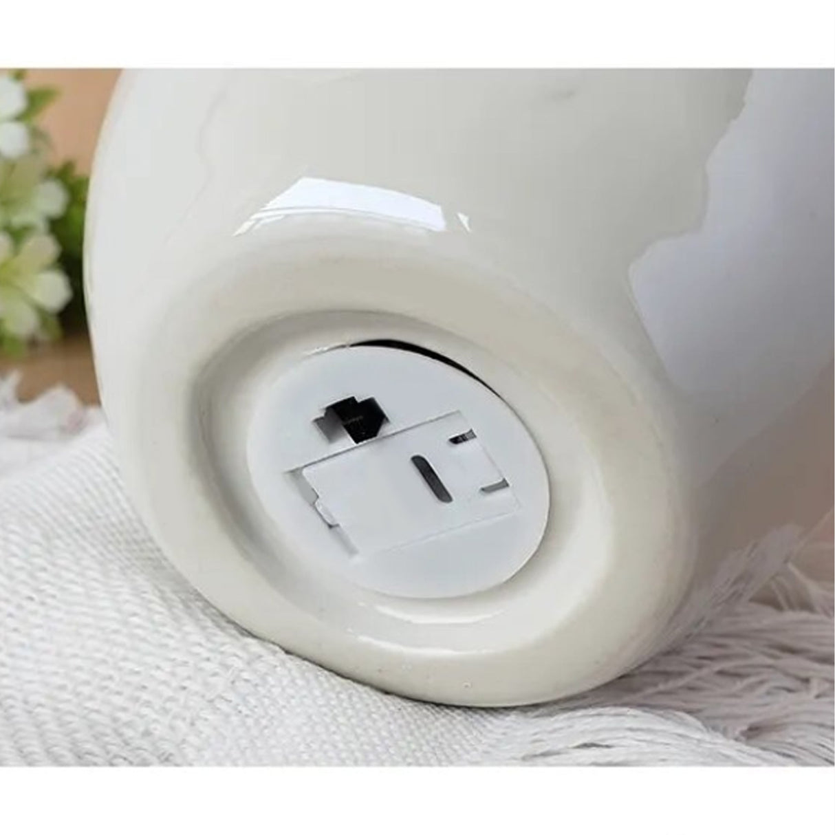 Hjemix | Apple Gjennomsiktig Nattbordslampe