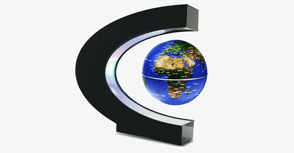 Hjemix | Modern Globe – Nyt den magiske magnetiske svevningen av verden!