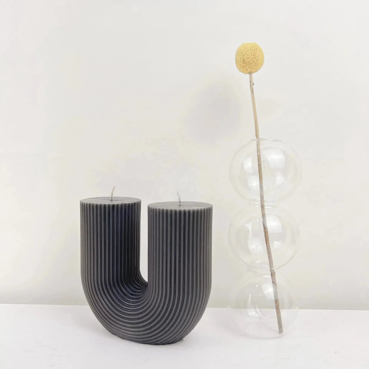 Hjemix | Aromaterapi Duftende U-formet Lys