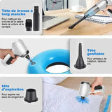 Hjemix | Trådløs Håndholdt Støvsuger for Bilen - Sterk Sugeevne