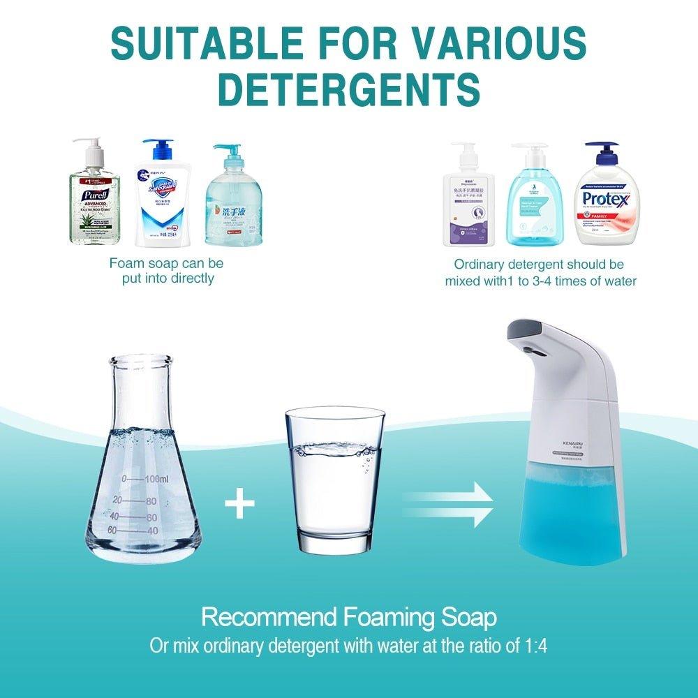 Hjemix | Automatisk Skumsåpedispenser