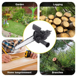 Hjemix | ELEKTRISK BOREMASKIN MODIFISERT TIL ELEKTRISK KJEDESAG BORETILBEHØR