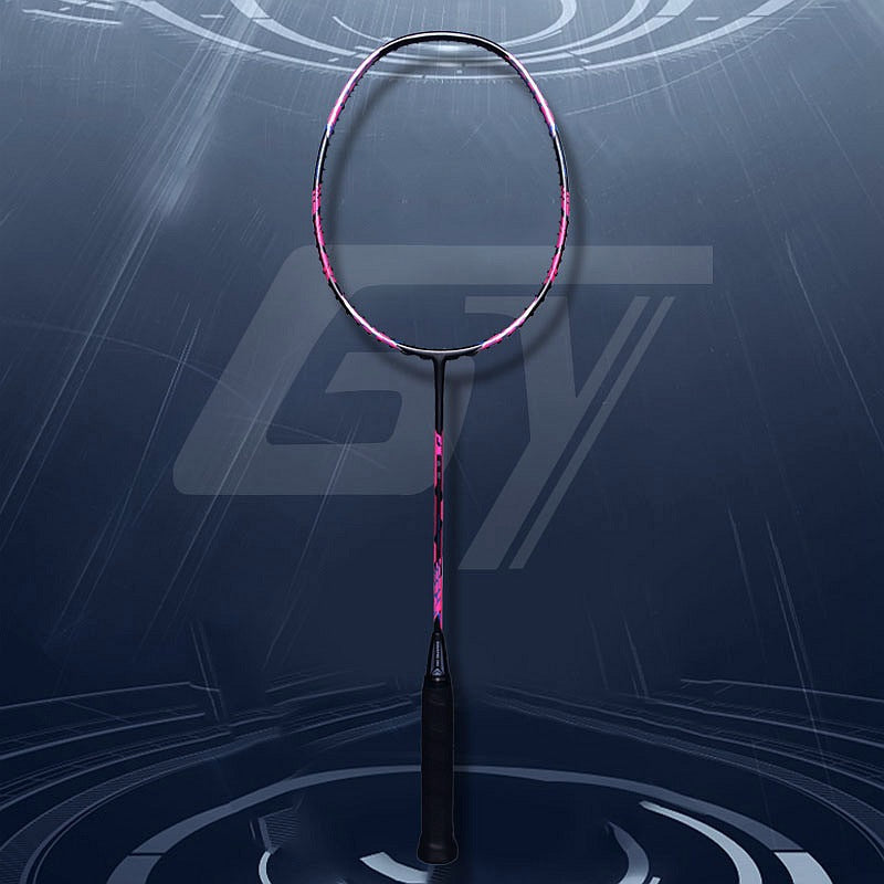Hjemix | Offensiv badmintonracket med sekundær forsterkning laget av 32 pund karbonfiber