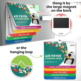 Hjemix | Air Fryer Juksundervisning Magneter Matlagingsinstruksjonshefte