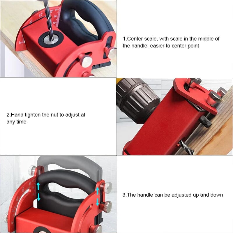 Hjemix | Trearbeid skrå hull posisjonering