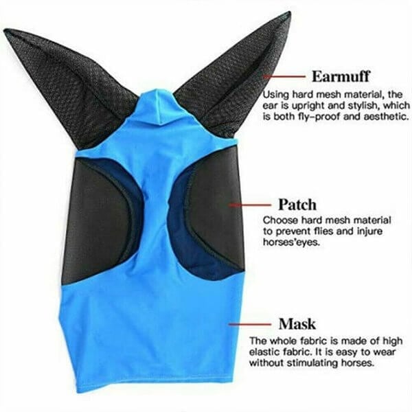Hjemix | Equine Maske Anti-Flue Mesh