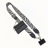 Hjemix | Justerbar telefon lanyard crossbody stropp med lommebok