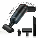 Hjemix | Trådløs håndholdt bil støvsuger oppladbar