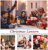 Hjemix | LED belyst roterende julelanterne
