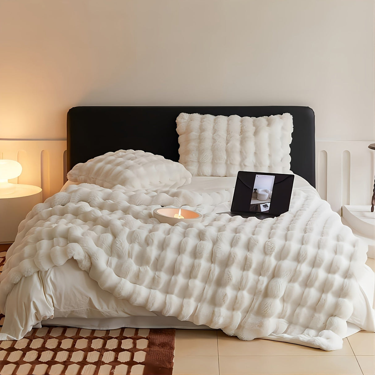 Hjemix | Premium Fleece Teppe med Elegant Design