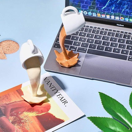 Hjemix | Flytende skrivebordsdekorative kaffekopp ornamenter