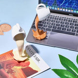 Hjemix | Flytende skrivebordsdekorative kaffekopp ornamenter