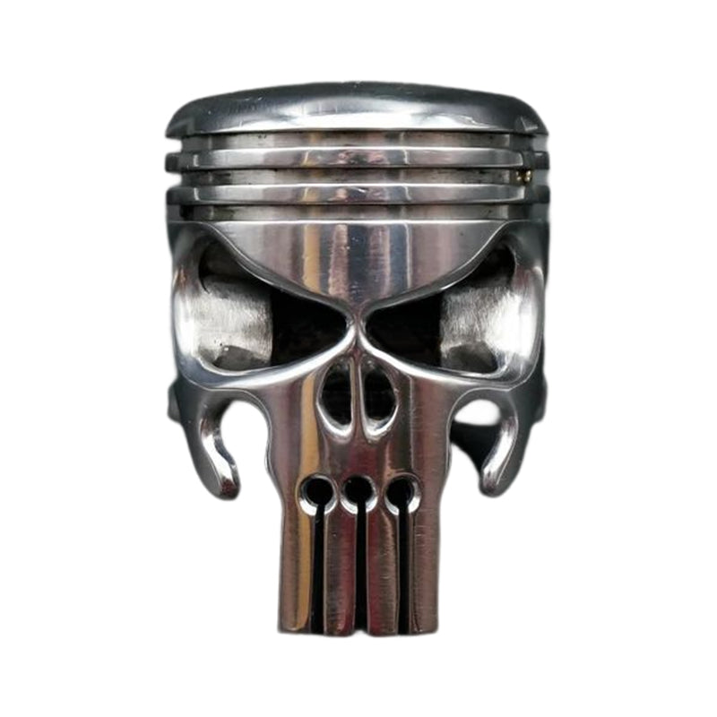 Hjemix | Piston Art Skull Nøkkelring