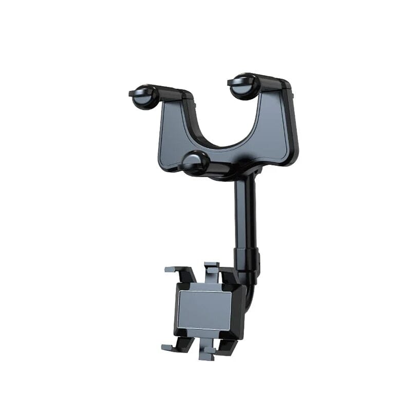 Hjemix | Multifunksjonell 360 Rotérbar Bil Bakspeil Telefonholder