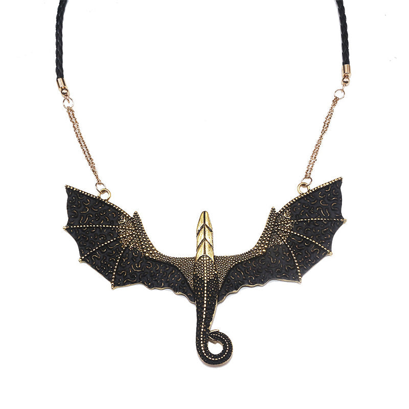 Hjemix | Flying Dragons Necklace