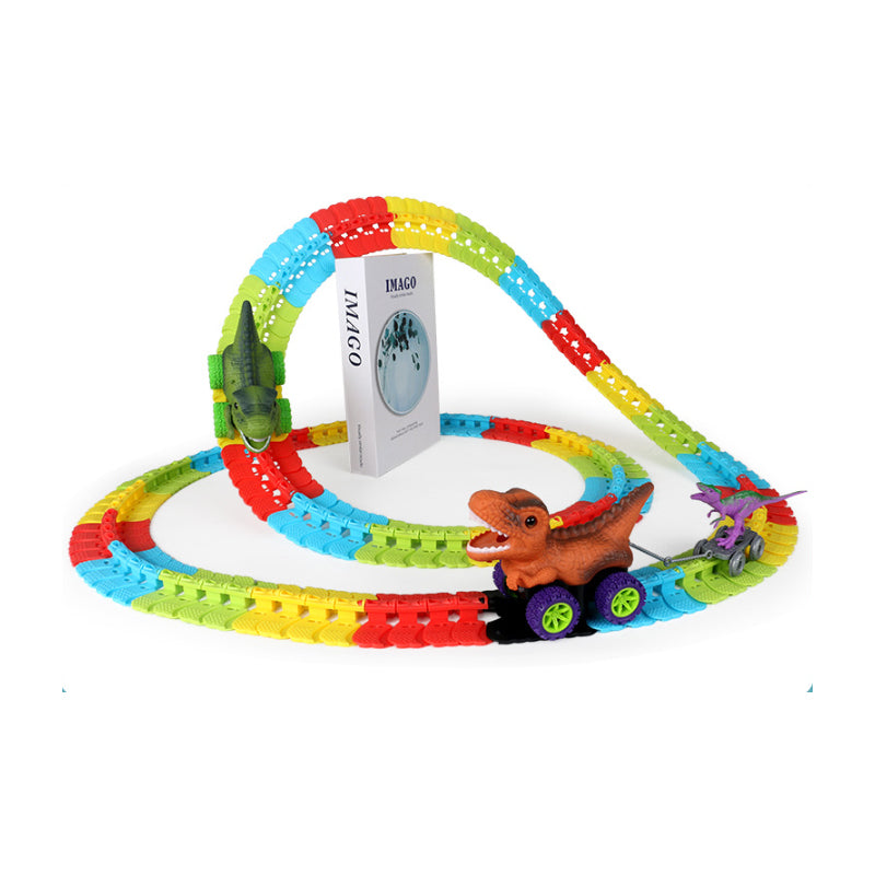 Hjemix | Berg- og dalbane dinosaurbanebil