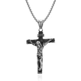 Hjemix | Titanium Steel Cross Pendant Necklace