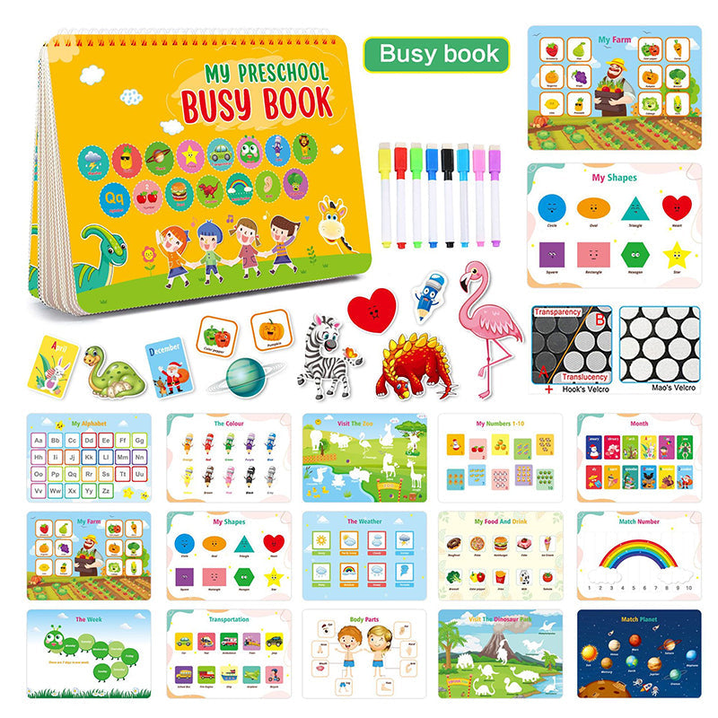 Hjemix | Montessori aktivitetsbok for småbarn