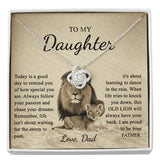 Hjemix | Til min kjære datter knute halskjede