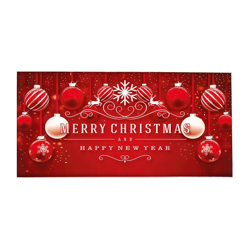 Hjemix | Snow Garage Door Banner Ornament