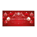 Hjemix | Snow Garage Door Banner Ornament