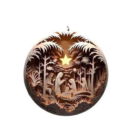 Hjemix | Juleornament med nativity