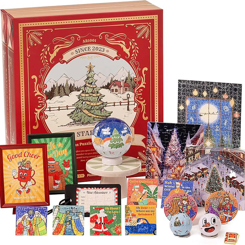 Hjemix | Jule Adventskalender Puslespill