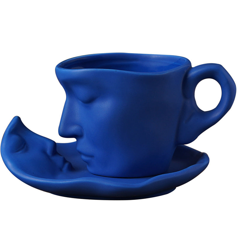 Hjemix | Kyssnades Face keramisk kaffekopp