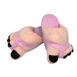 Hjemix | Morsomme fotplush novitetssandaler
