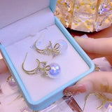 Hjemix | Bow Pearl Øredobber