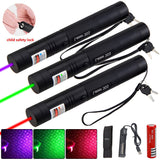 Hjemix | Zelara-Power Laser Pointer 303 - Oppladbar Synlig USB Laser Pointer med Høy Effekt