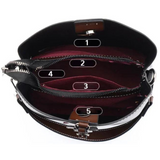 Hjemix | Skulderveske: Ekte lær Niche Kvinners Crossbody-veske