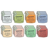 Hjemix | Mental Health Sticky Notes Klistremerker (24 stk)