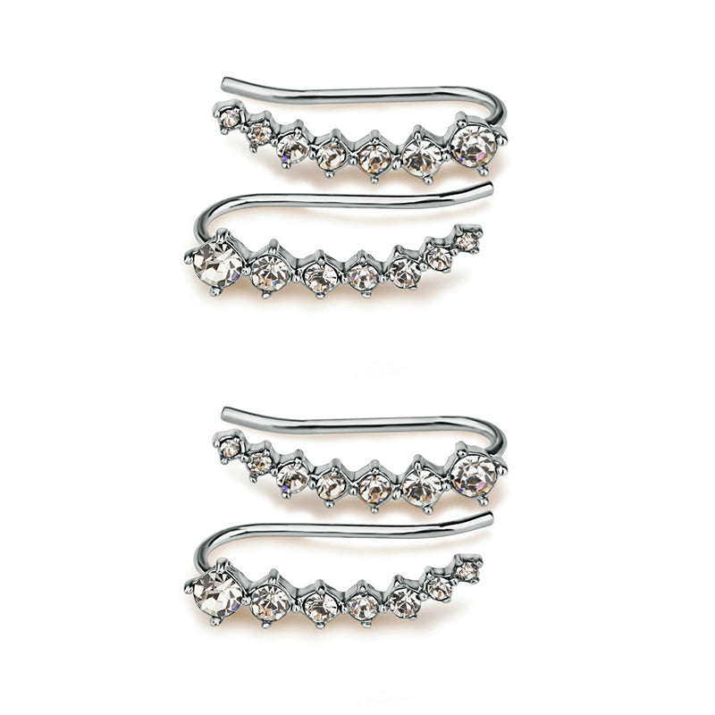 Hjemix | Seven Star Diamond Stud Earrings