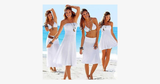 Hjemix | 4-in-1 Strapless Beach Dress - Various Colors