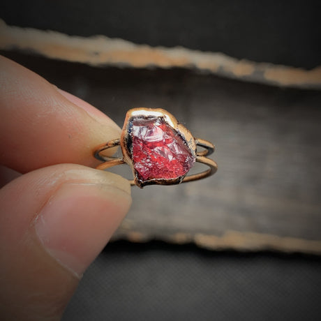 Hjemix | Naturlig Ubehandlet Fødselsten Ring - Selina