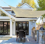 Hjemix | Luksus solskjerm – vannavstøtende – beskyttende for balkong og hage – skyggeklut