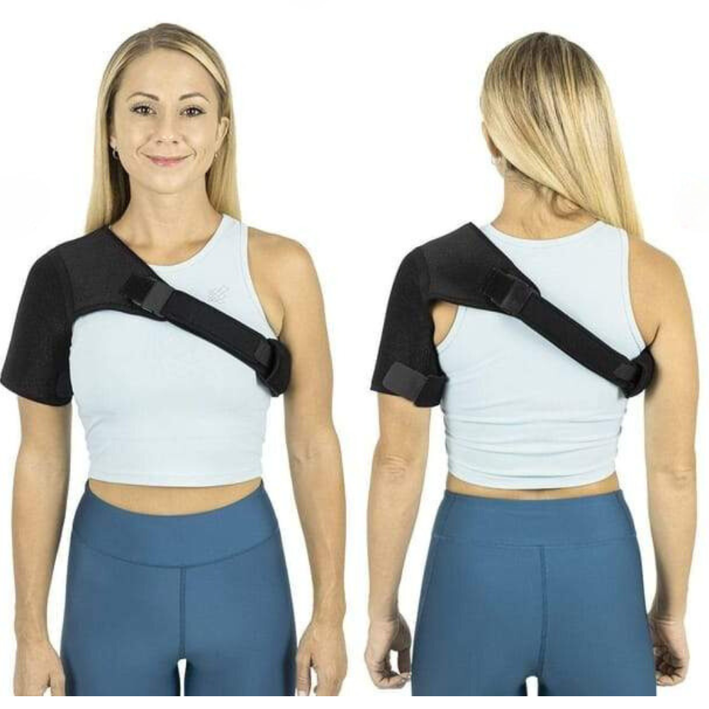 Hjemix | Skulderstøtte | Umiddelbar smertelindring | Justerbar støtte