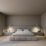 Hjemix | RayAura Minimalistisk LED Pendellampe | Moderne Design | Elegant Taklampe for Stue & Kontor