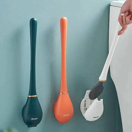 Hjemix | Elegant og hygienisk toalettbørste laget av silikon - SmartBrush