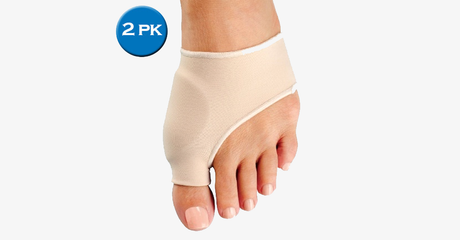 Hjemix | 2 Pakke: Hallux Valgus Beskyttelse og Detox Ermer med Euro Naturgel