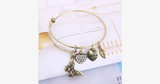 Hjemix | Butterfly Love Charm Bracelet