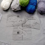 Hjemix | Free-Motion Plagg Linjal Sett(12 PCS)