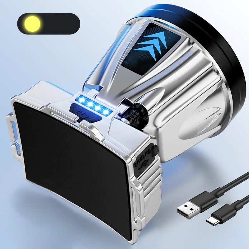 Hjemix | Super lys rechargeble høy effekt hodelykt