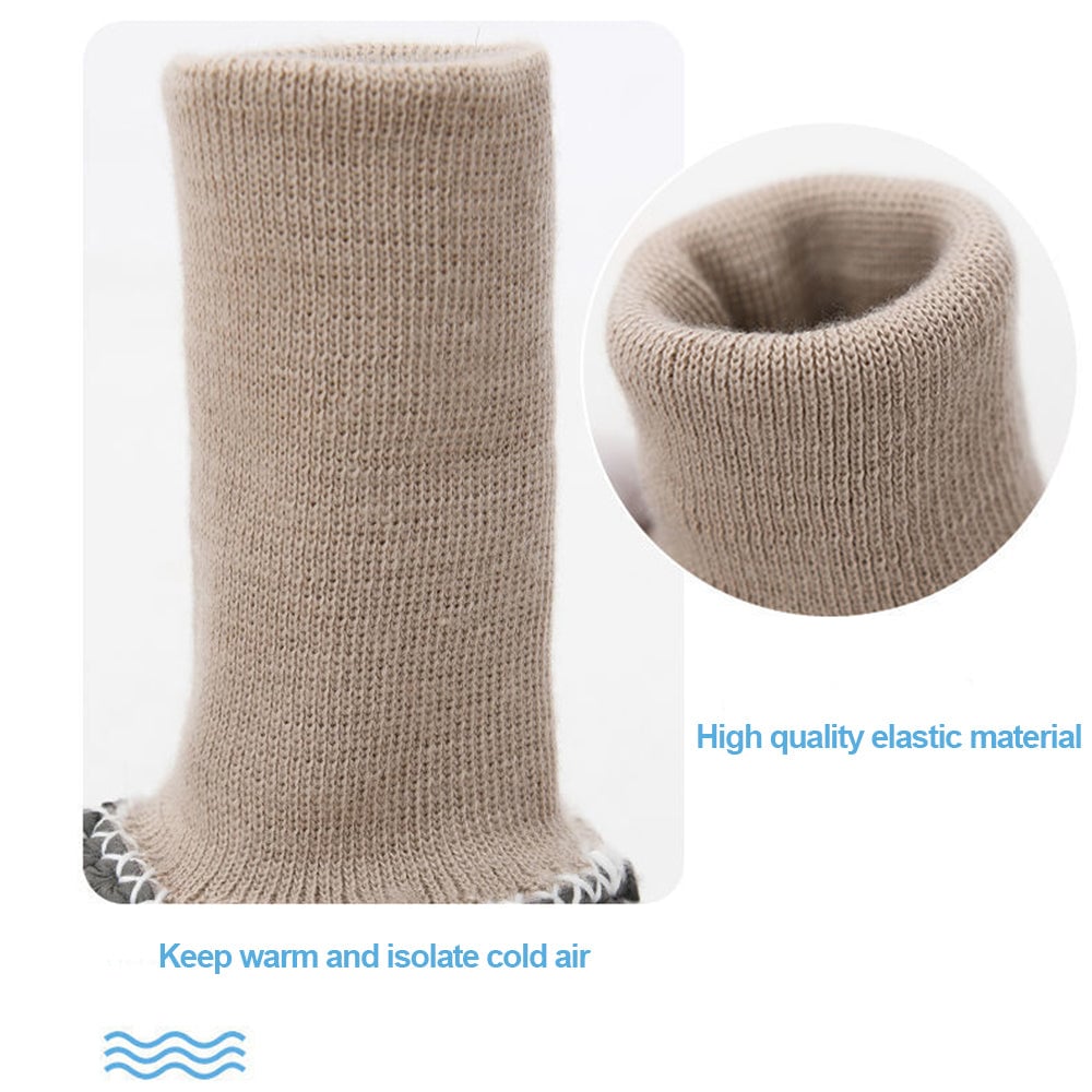 Hjemix | Flere farger - Varme pelsk baby sokkesko