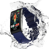 Hjemix | Smart Armbånd 3-Kanal EKG Blodtrykk Blodoksygen Blodsukker Søvndeteksjon